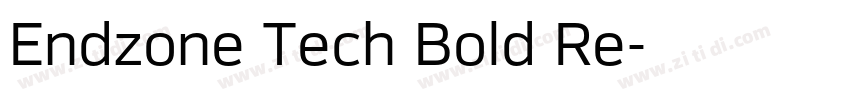 Endzone Tech Bold Re字体转换